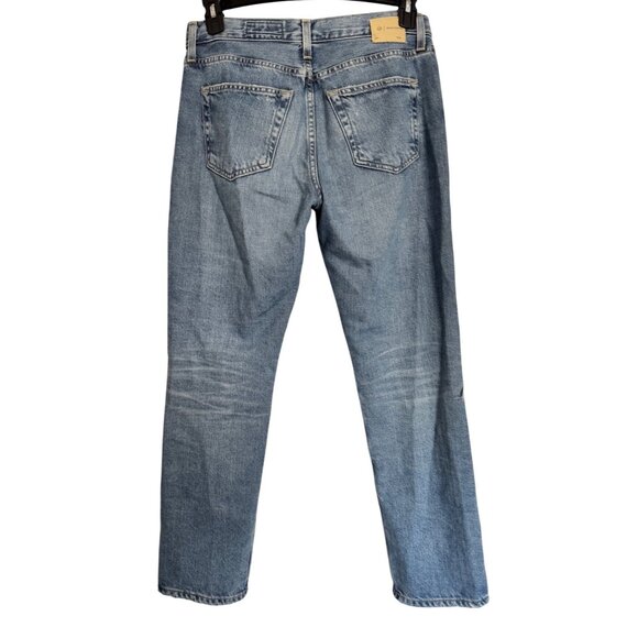 AG EX Boyfriend Slouchy Slim Size 27 Distressed Jeans NWT Adriano Goldschmied N - Picture 4 of 14